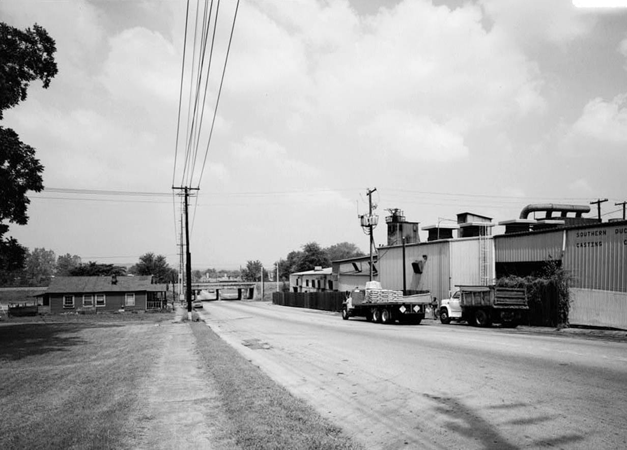 Historic Photo : Southern Ductile Casting Company, Bessemer Foundry, 2217 Carolina Avenue, Bessemer, Jefferson County, AL 2 Photograph