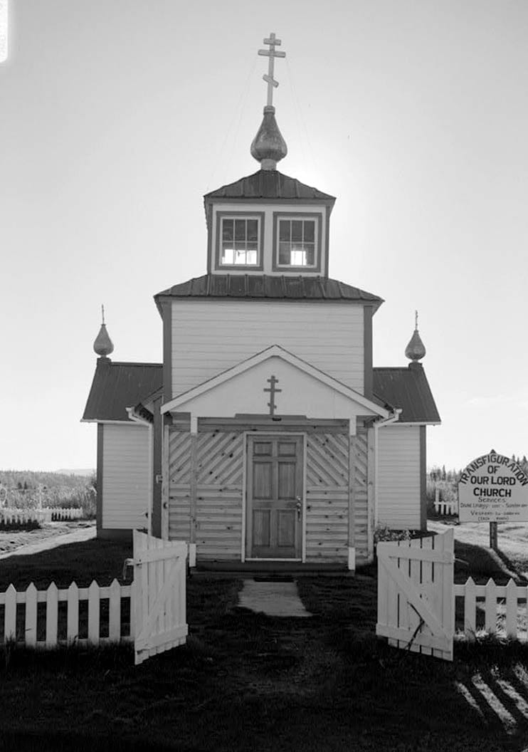Historic Photo : Holy Transfiguration of Our Lord Russian Orthodox Church, Ninilchik, Kenai Peninsula Borough, AK 12 Photograph
