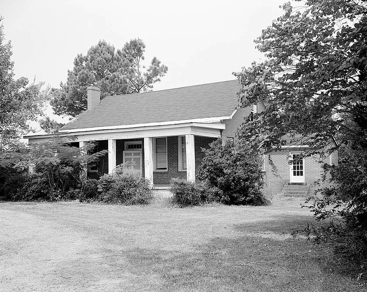 Historic Photo : David Graves House, County Highway 40 at County Highway 37, Burkville, Lowndes County, AL 1 Photograph