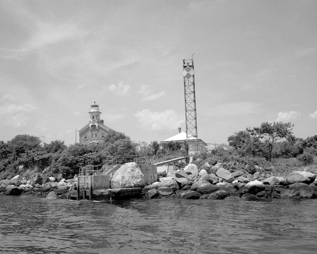 Historic Photo : Great Captain Island Light, Great Captain Island, Greenwich, Fairfield County, CT 1 Photograph