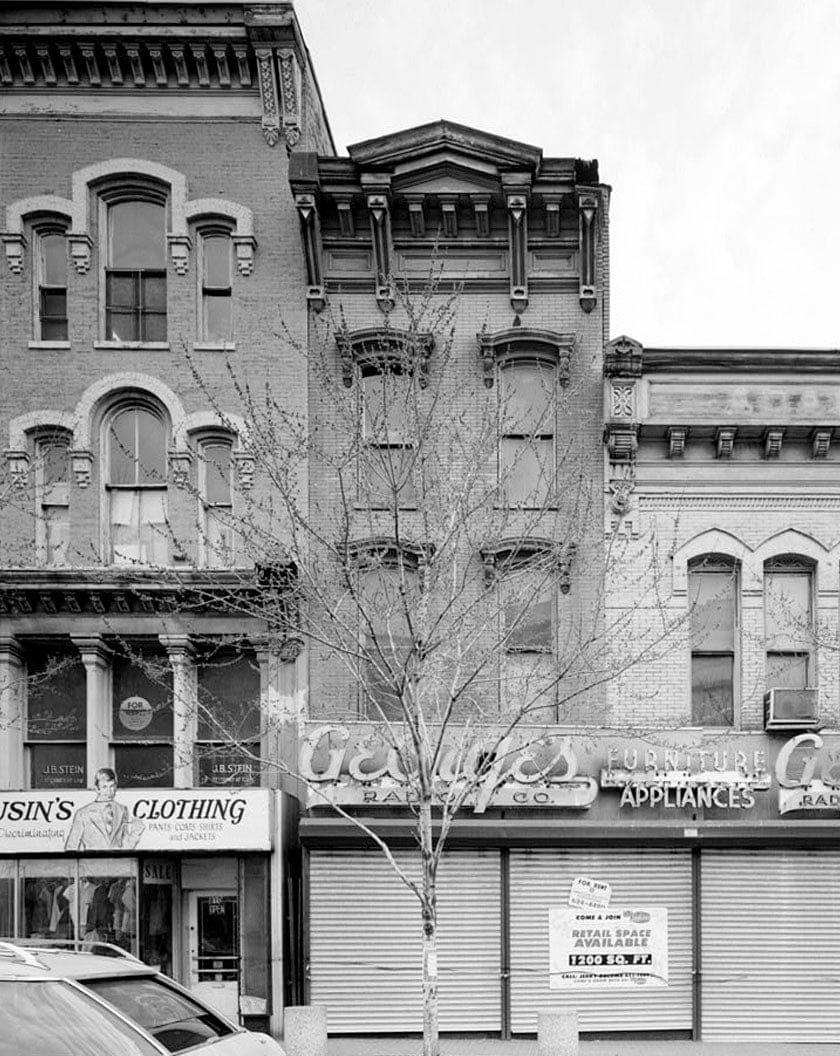 Historic Photo : 812 F Street Northwest (Commercial Building), (previously recorded as 814 F Street, Northwest), Washington, District of Columbia, DC 1 Photograph