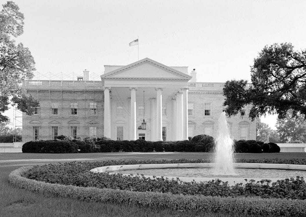 Historic Photo : White House, 1600 Pennsylvania Avenue, Northwest, Washington, District of Columbia, DC 15 Photograph