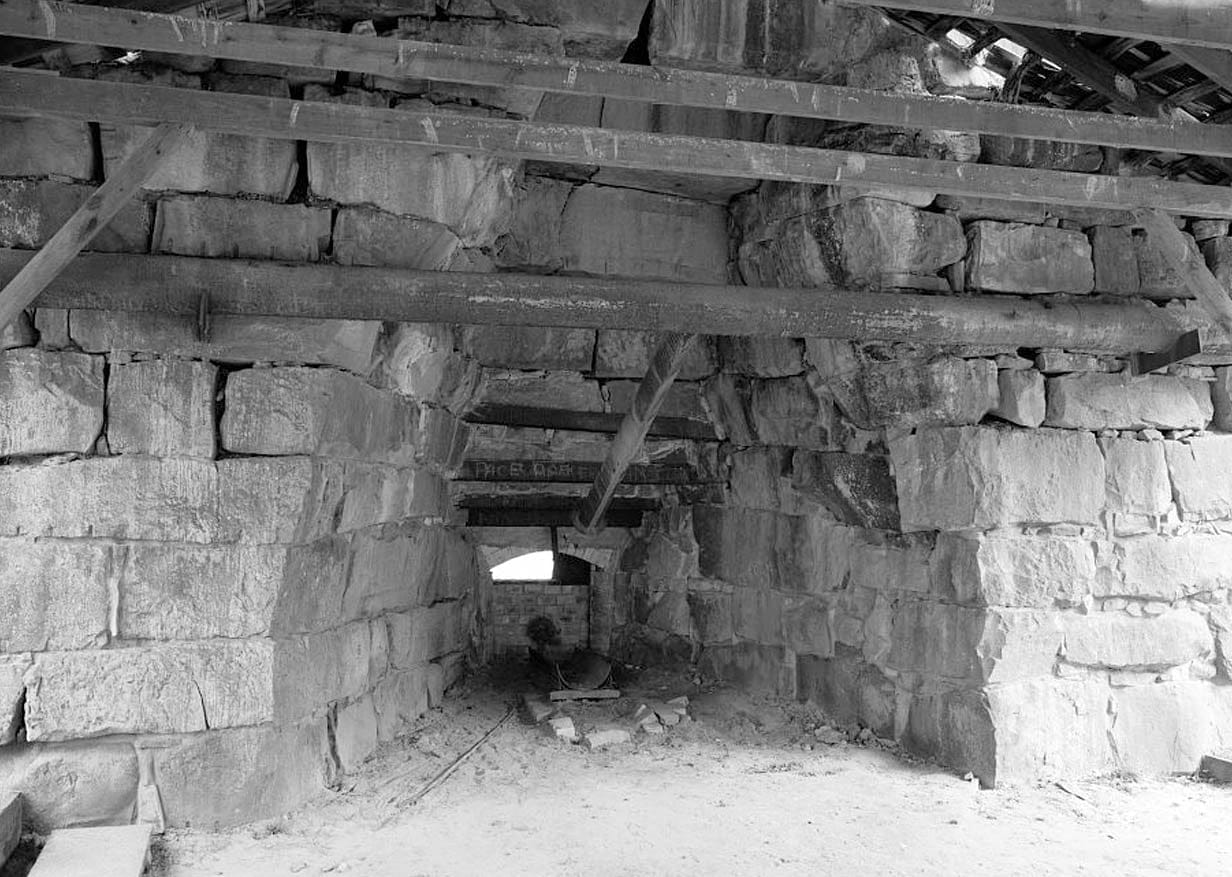 Historic Photo : Tannehill Furnace, 12632 Confederate Parkway, Tannehill Historical State Park, Bucksville, Tuscaloosa County, AL 1 Photograph