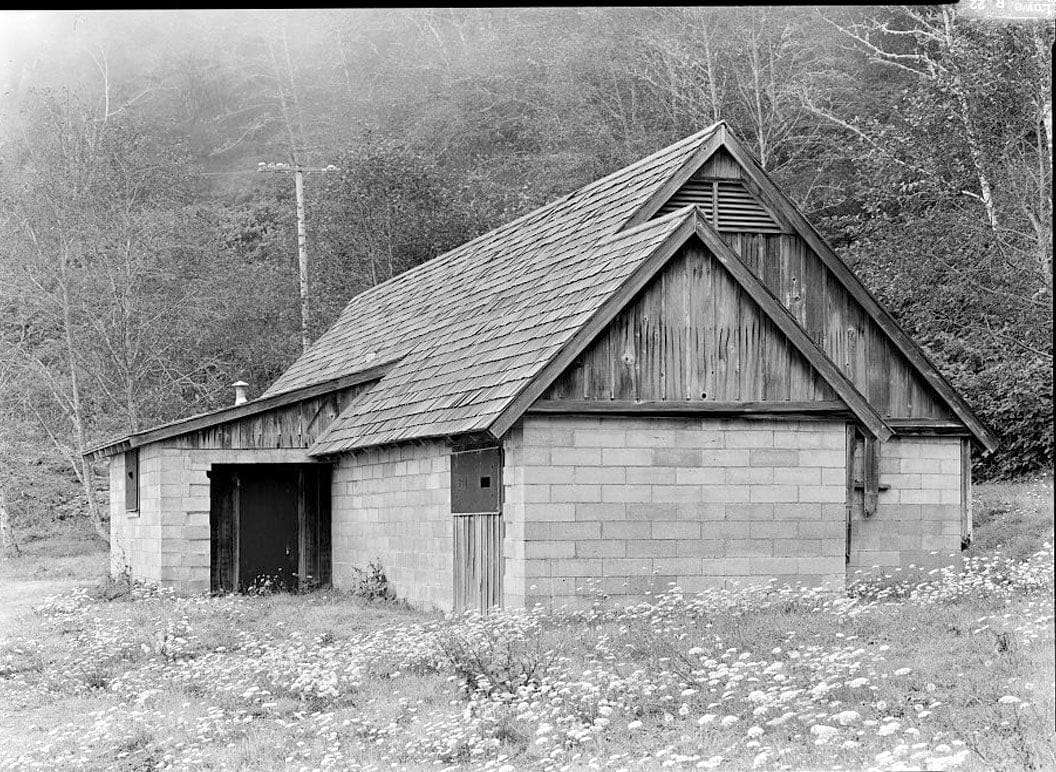 Historic Photo : Radar Station B-71, Operations Building, Coastal Drive, Klamath, Del Norte County, CA 3 Photograph