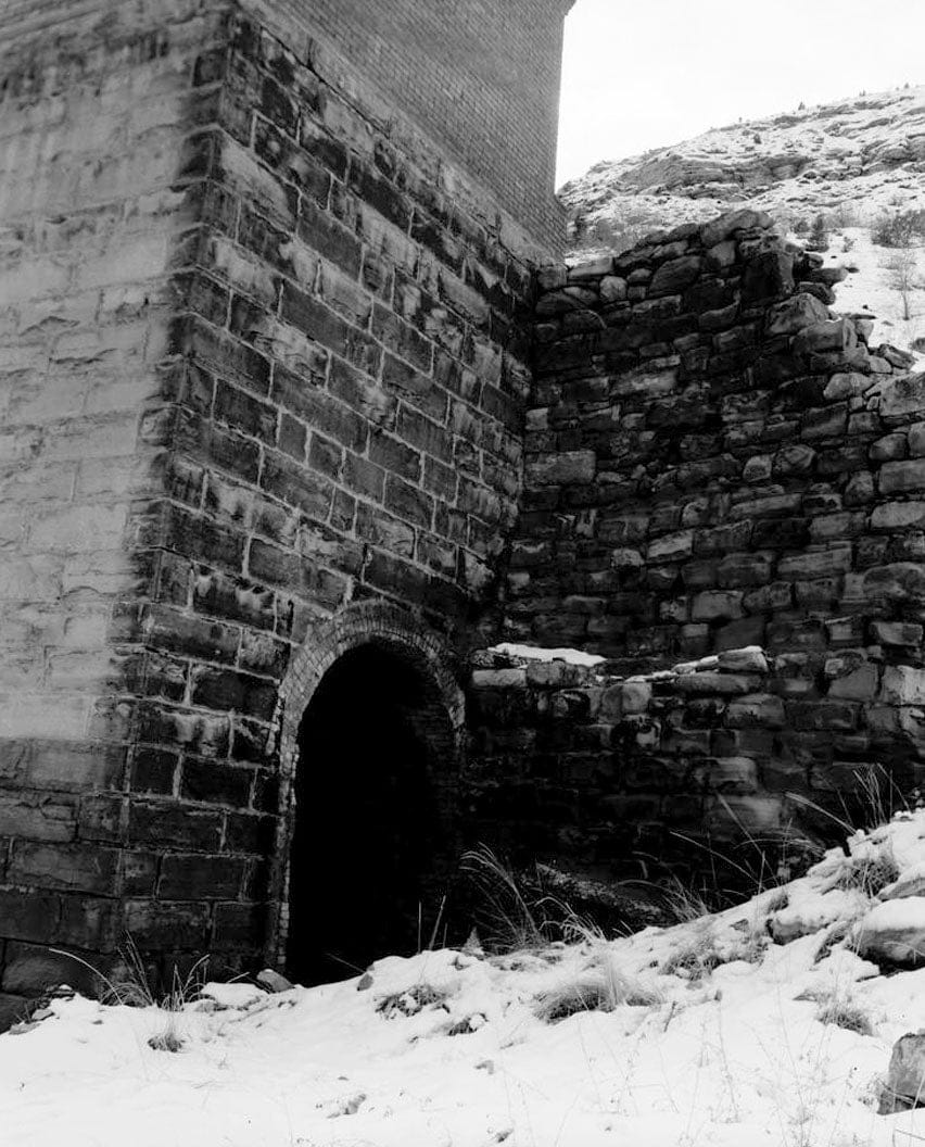 Historic Photo : San Juan & New York Mining & Smelting Company, Smelter Stack, State Route 160, Durango, La Plata County, CO 1 Photograph