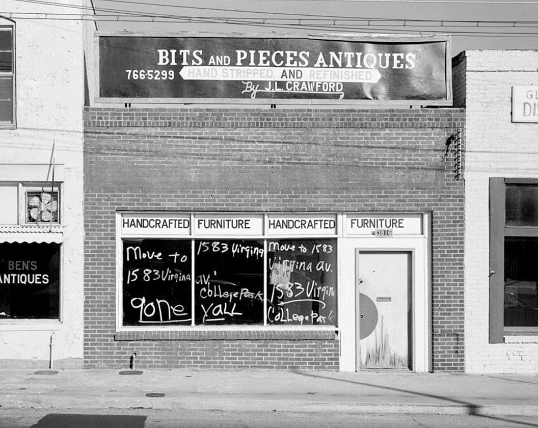 Historic Photo : 3816 East Main Street (Commercial Building), College Park, Fulton County, GA 1 Photograph