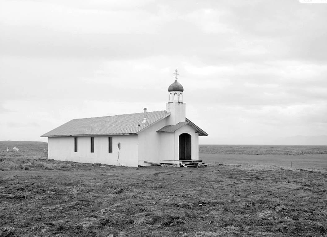 Historic Photo : St. Matrona Russian Orthodox Church, Port Heiden, Lake & Peninsula Borough, AK 2 Photograph