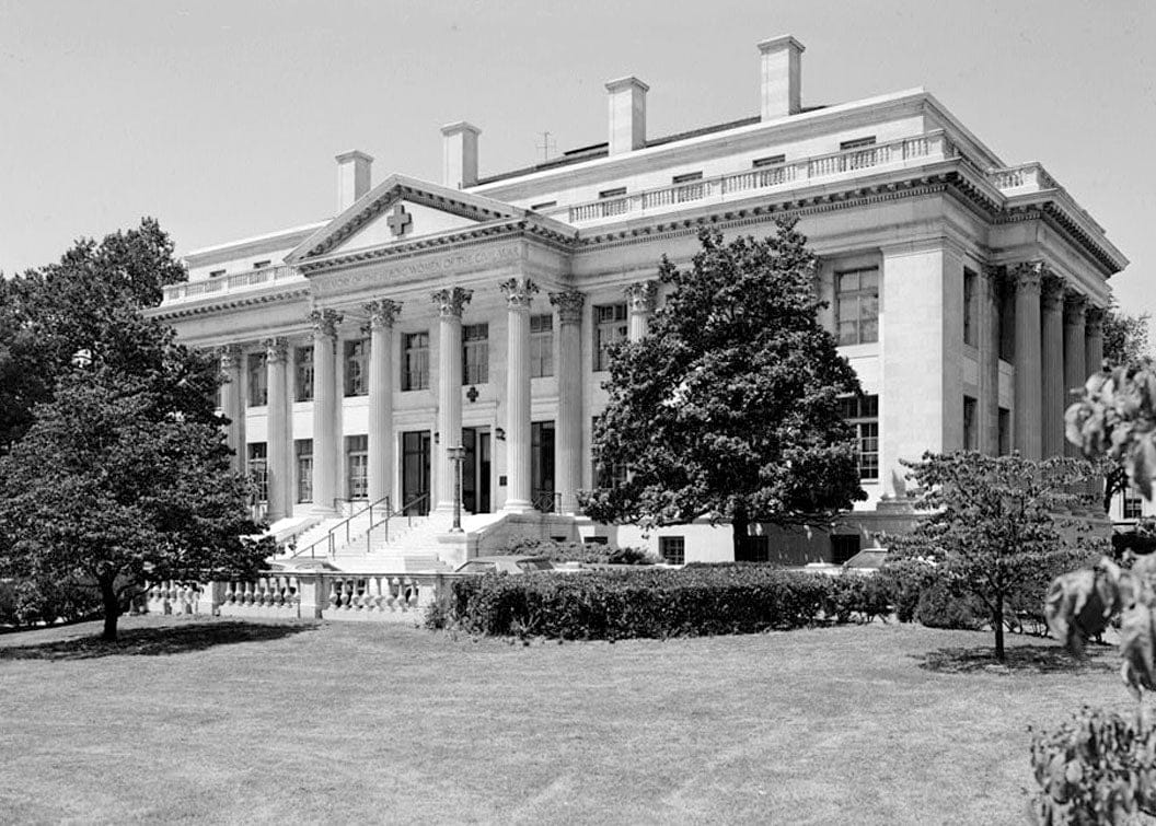 Historic Photo : Red Cross Building, Southwest corner of Seventeenth & E Streets Northwest, Washington, District of Columbia, DC 2 Photograph