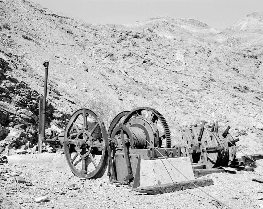 Historic Photo : Keane Wonder Mine, Park Route 4 (Daylight Pass Cutoff), Death Valley Junction, Inyo County, CA 1 Photograph