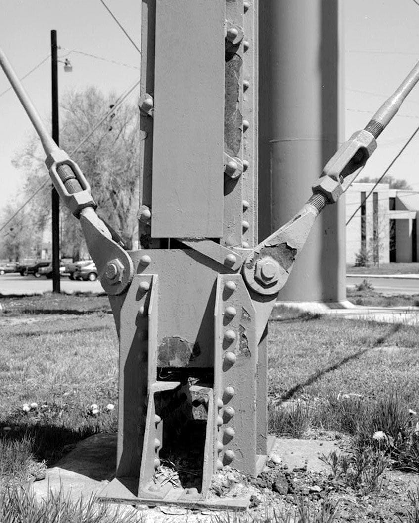 Historic Photo : Fitzsimons General Hospital, Water Storage Tank, North Cooper Street & East McClouskey Avenue, Aurora, Adams County, CO 5 Photograph