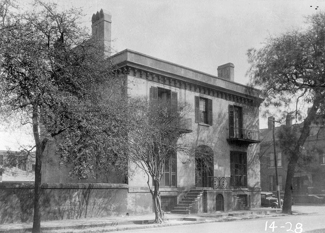 Historic Photo : Minis House, 204 Hull Street, Savannah, Chatham County, GA 1 Photograph