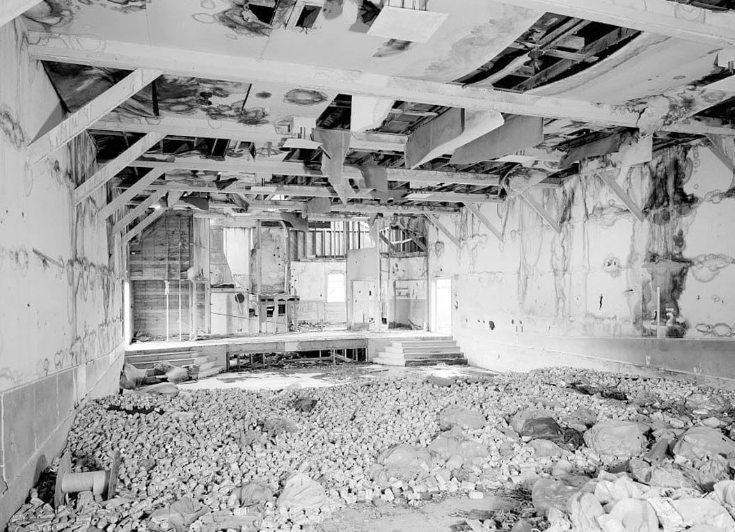 Historic Photo : Naval Operating Base Dutch Harbor & Fort Mears, Margaret Bay Cantonment Theater, Unalaska, Aleutian Islands, AK 2 Photograph