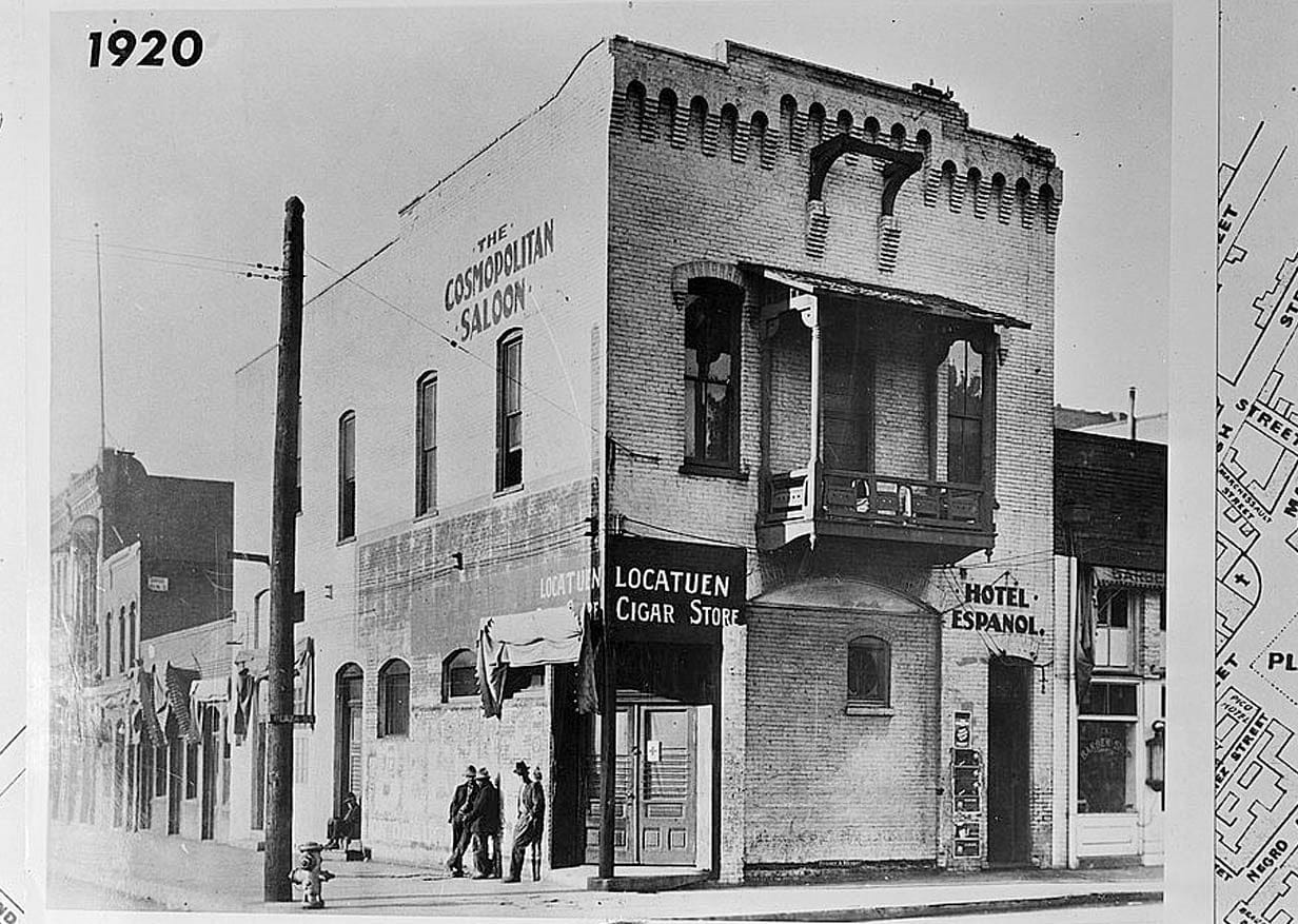 Historic Photo : Plaza Fire House, 126 Plaza Street, Los Angeles, Los Angeles County, CA 1 Photograph