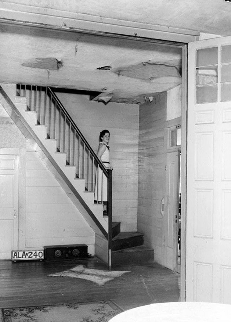 Historic Photo : Clark-Malone House, 243 Wilson Street, Eutaw, Greene County, AL 2 Photograph