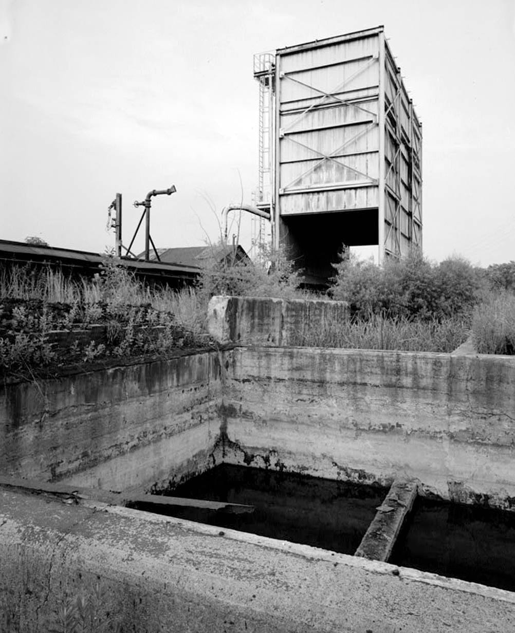 Historic Photo : Thomas By-Product Coke Works, Quenching Station, 1200 Tenth Street West, Thomas, Jefferson County, AL 1 Photograph