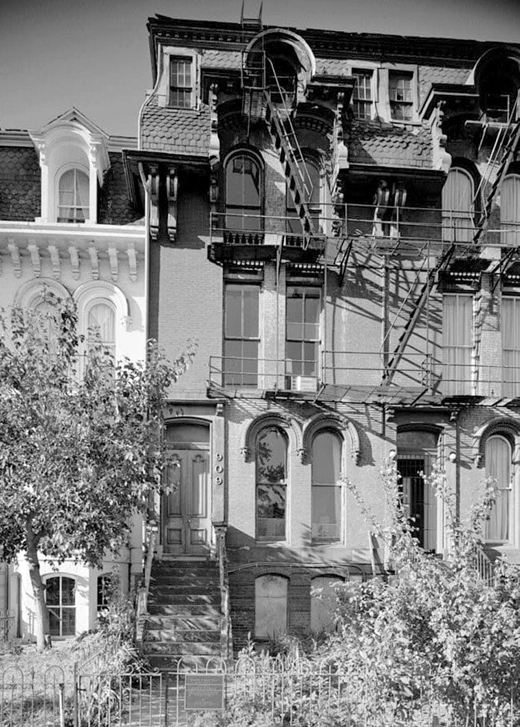 Historic Photo : Blanche K. Bruce House, 909 M Street Northwest, Washington, District of Columbia, DC 2 Photograph