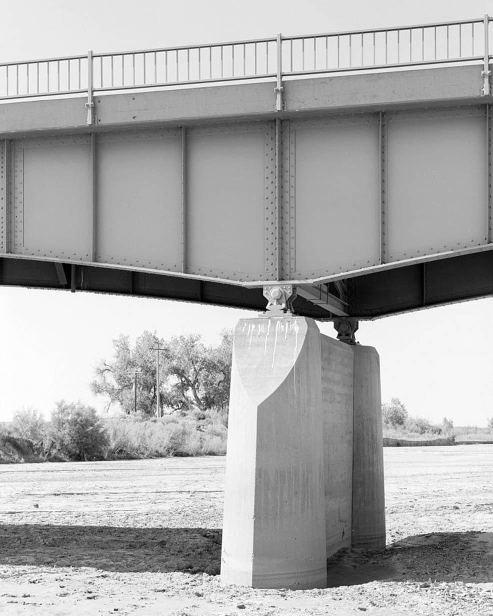 Historic Photo : Rio Puerco Bridge, Mainline Road, spanning Rio Puerco, Holbrook, Navajo County, AZ 5 Photograph