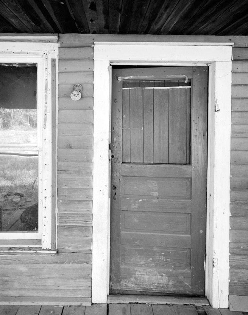 Historic Photo : Andrew Nations House, Northeast corner of intersection of Redwing & Bernhard Roads, Peachtree City, Fayette County, GA 4 Photograph
