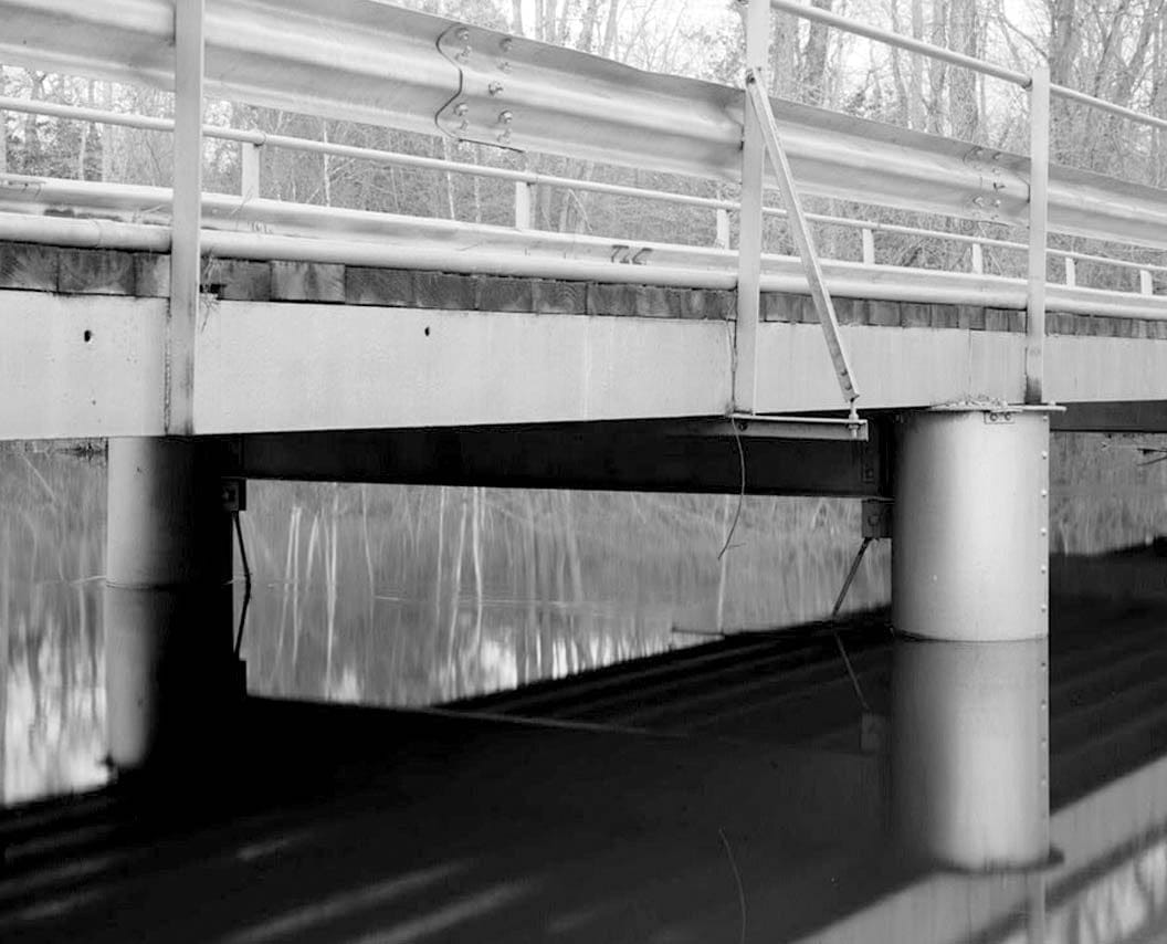 Historic Photo : Carter's Bridge, Still Road (Road 211), spanning Choptank River, Sandtown, Kent County, DE 12 Photograph