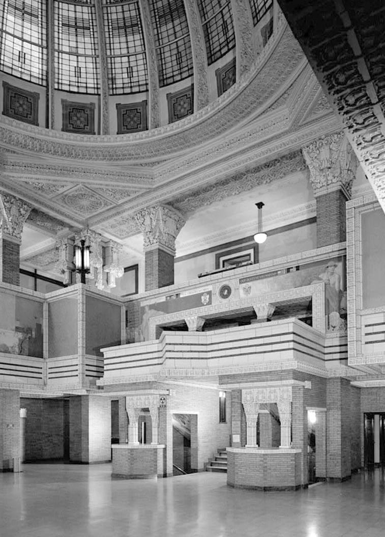 Historic Photo : Woodbury County Courthouse, Seventh & Douglas Streets, Sioux City, Woodbury County, IA 12 Photograph