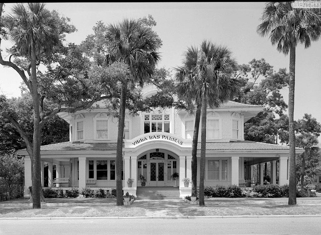 Historic Photo : Villa Las Palmas, 315 Alachua Avenue, Fernandina Beach, Nassau County, FL 1 Photograph