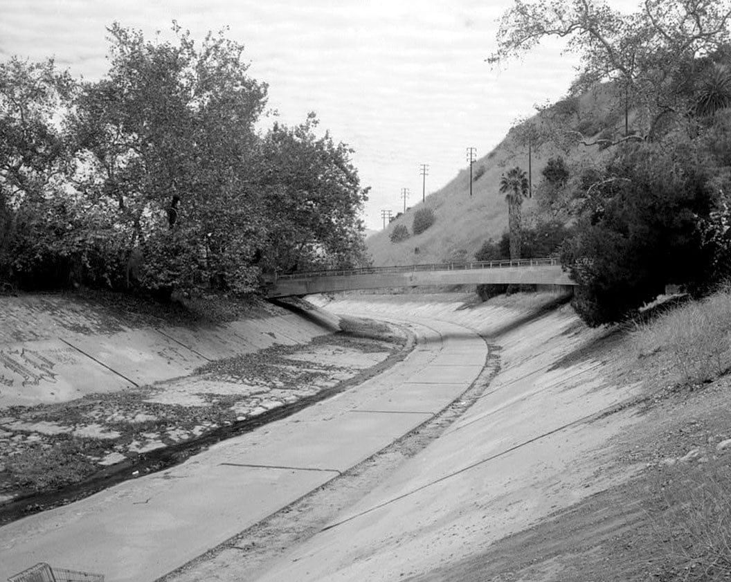 Historic Photo : Arroyo Seco Parkway, Avenue 60 Bridge, Milepost 28.76, Los Angeles, Los Angeles County, CA 1 Photograph