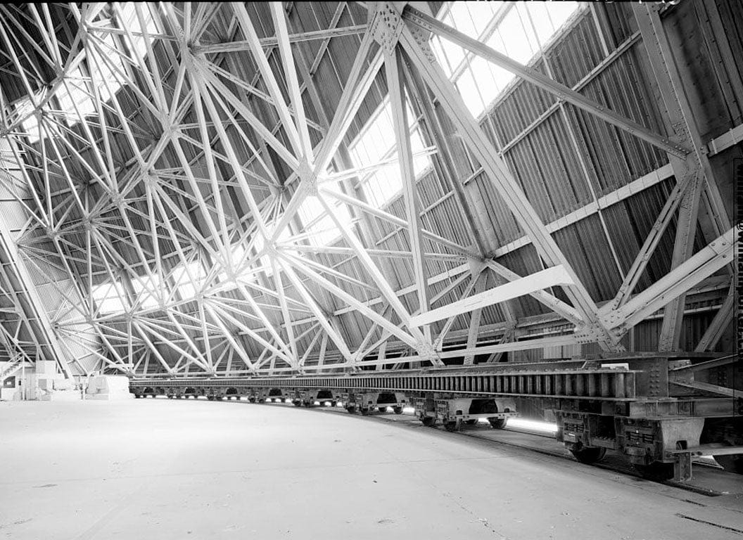 Historic Photo : Naval Air Station Moffett Field, Hanger No. 1, Cummins Avenue, Moffett Field, Sunnyvale, Santa Clara County, CA 8 Photograph