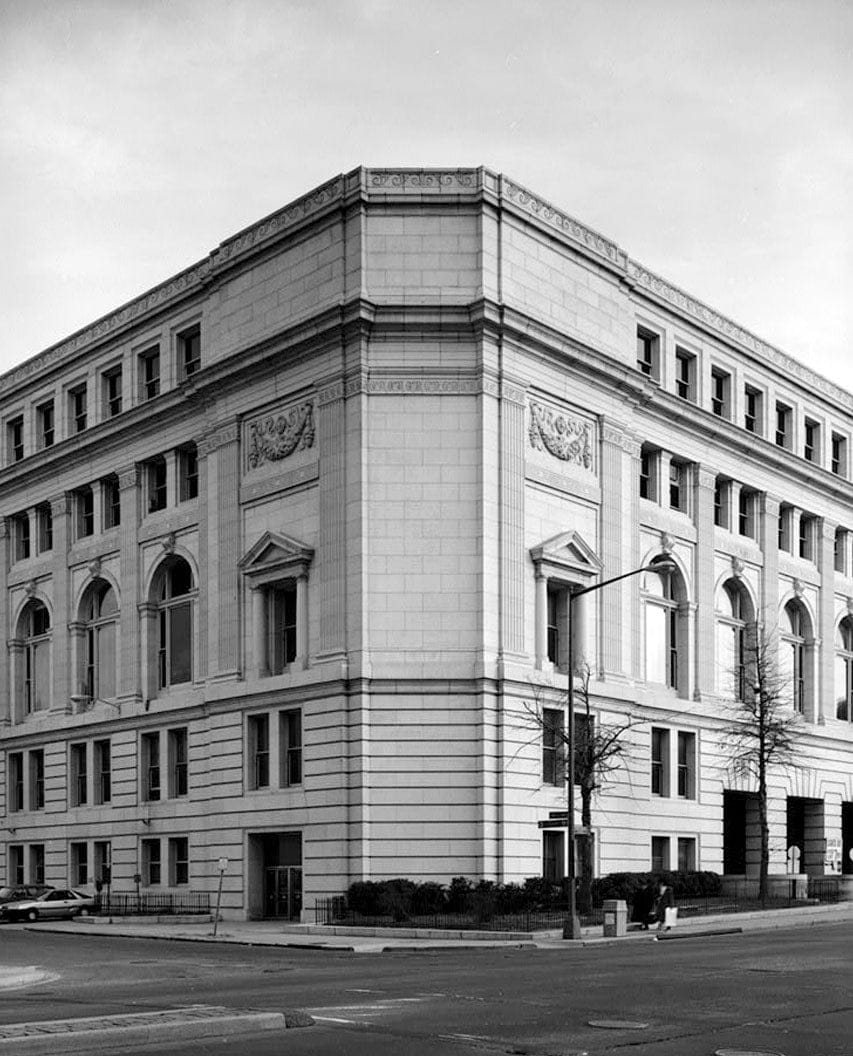 Historic Photo : City Post Office, 2 Massachusetts Avenue, Northwest, Washington, District of Columbia, DC 44 Photograph