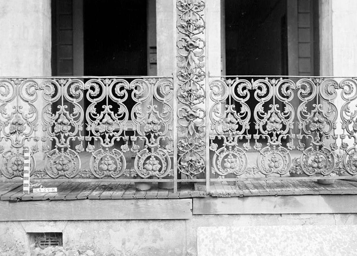 Historic Photo : 308-310 Conti Street (Double House), Mobile, Mobile County, AL 3 Photograph
