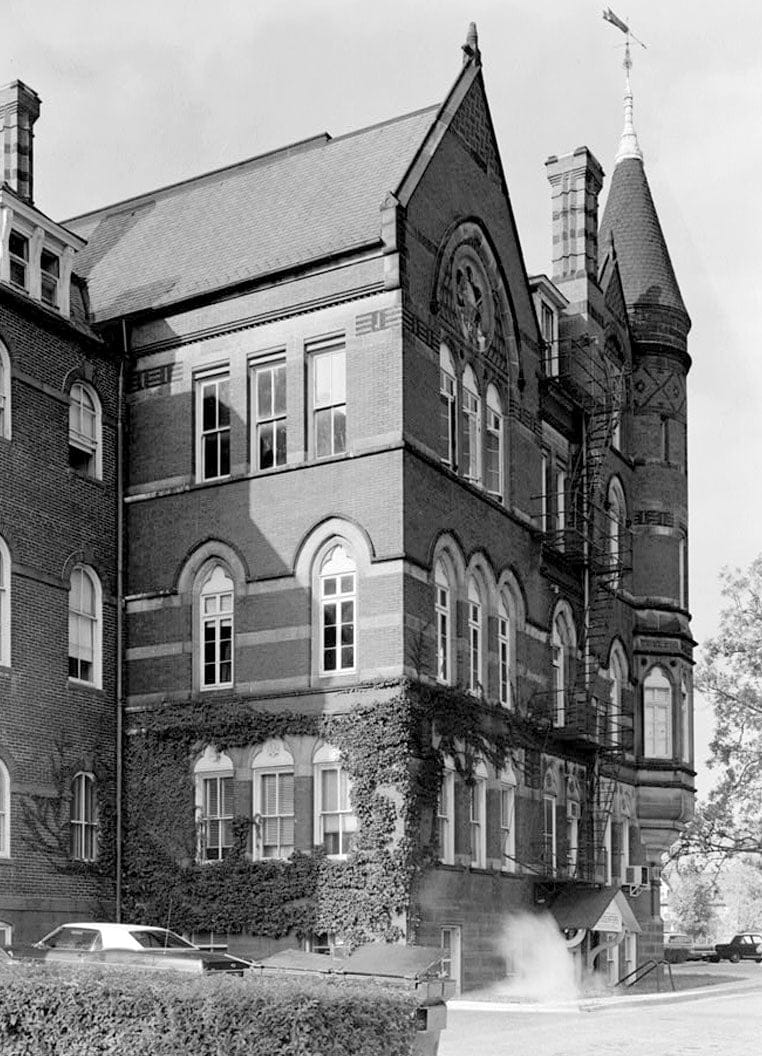 Historic Photo : Gallaudet College, College Hall, Seventh & Florida Avenue Northeast, Washington, District of Columbia, DC 4 Photograph