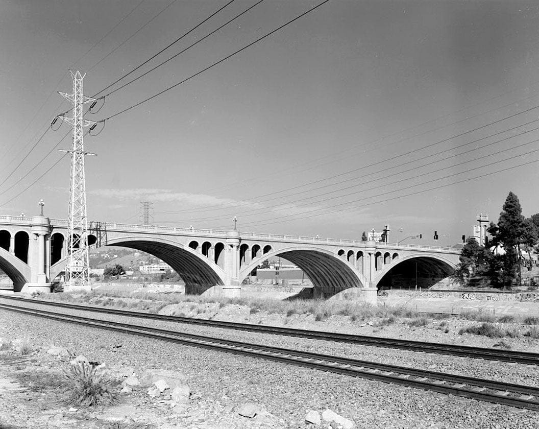 Historic Photo : North Broadway Bridge, Los Angeles, Los Angeles County, CA 2 Photograph