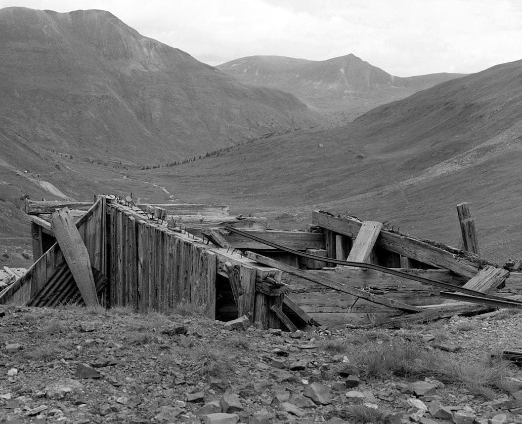 Historic Photo : Sound Democrat Mill, Placer Creek Valley, Silverton, San Juan County, CO 4 Photograph