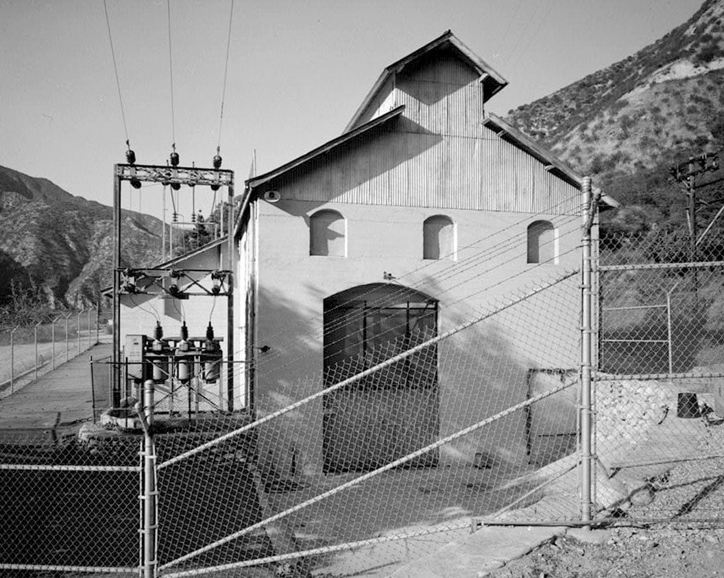 Historic Photo : Santa Ana River Hydroelectric System, SAR-2 Powerhouse, Redlands, San Bernardino County, CA 2 Photograph