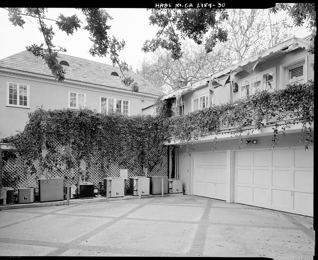 Historic Photo : Morris Landau House, 638 North Faring Road, Los Angeles, Los Angeles County, CA 17 Photograph