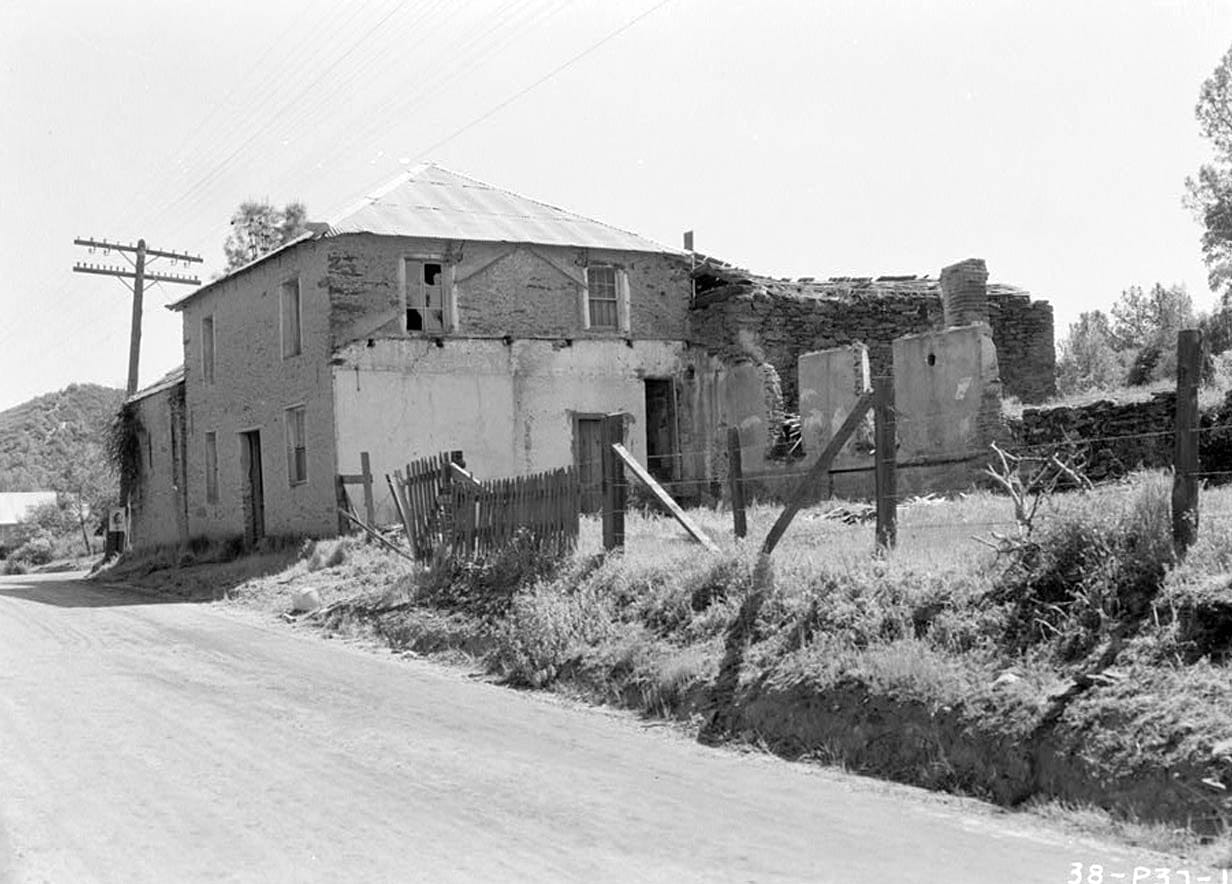 Historic Photo : James Romaggi Fandango House, Highway 49, Angels Camp, Calaveras County, CA 1 Photograph