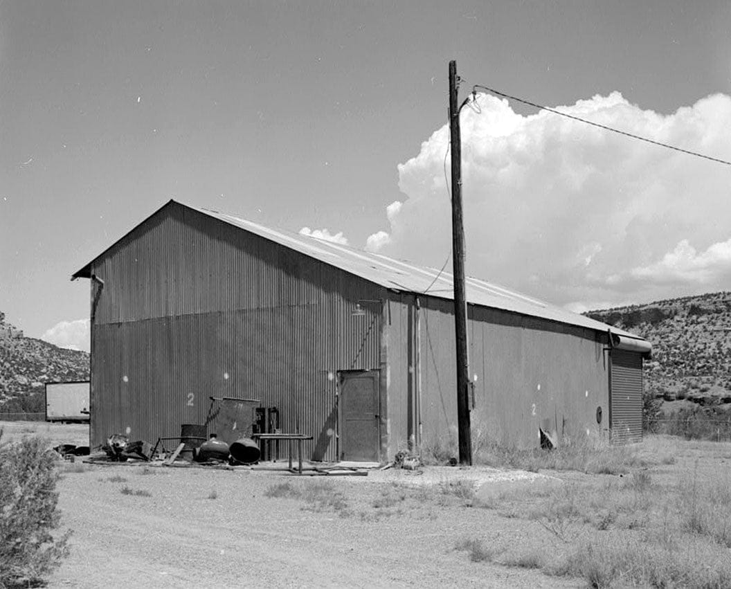 Vanadium Corporation of America (VCA) Naturita Mill, Mechanic Shed, 3 miles Northwest of Naturita, between Highway 141 & San Miguel River, Naturita, Montrose County, CO 2