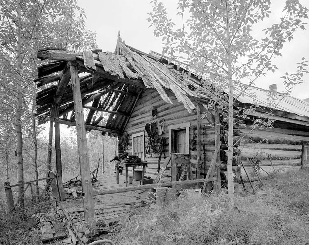 Historic Photo : Pioneers of Alaska Igloo No. 8, Koyukuk River at Wiseman Creek, Bettles Vicinity, Wiseman, Yukon-Koyukuk Census Area, AK 1 Photograph