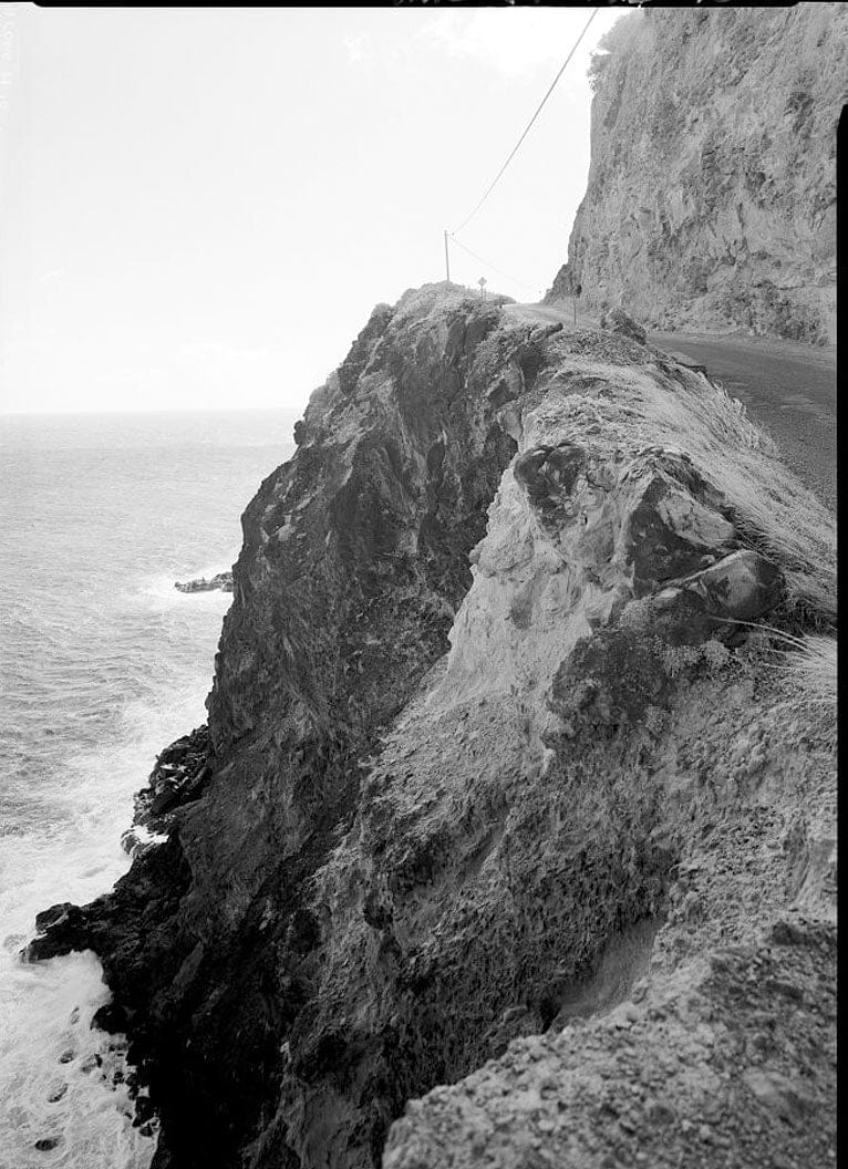 Historic Photo : Hana Belt Road, Between Haiku and Kaipahulu, Hana, Maui County, HI 55 Photograph