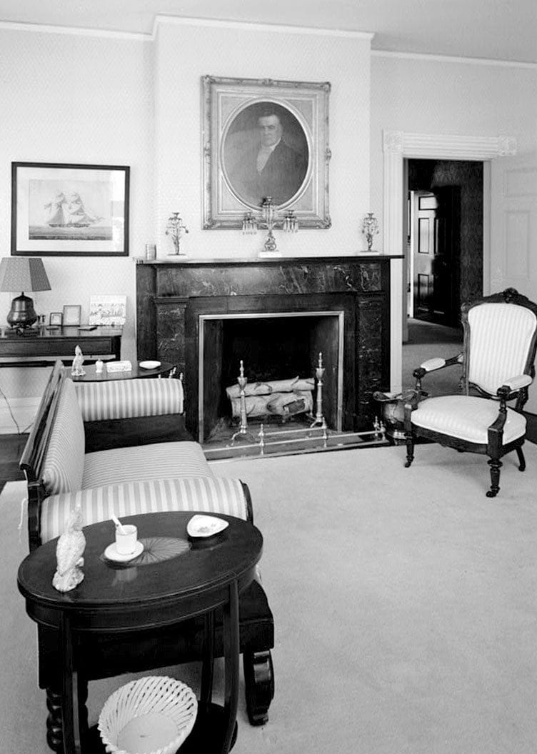 Historic Photo : Captain William Webb Wakeman House, 478 Harbor Road (formerly 137 Rose Hill Road), Southport, Fairfield County, CT 5 Photograph