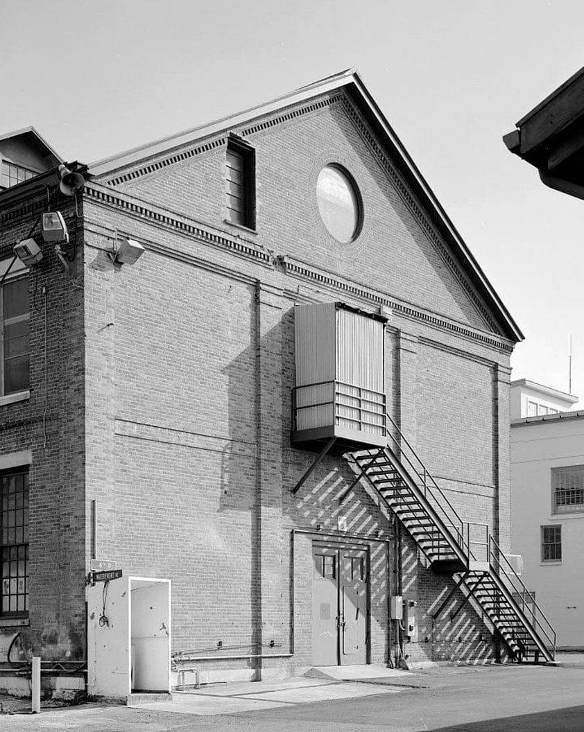 Mare Island Naval Shipyard, Equipment & Recruitment Storehouse, Waterfront Avenue, northwest corner of Waterfront Avenue & Fifth Street, Vallejo, Solano County, CA 7