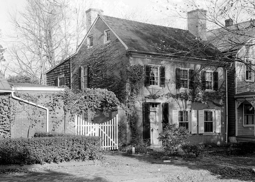 Historic Photo : Dorsey House, 8 East Third Street, New Castle, New Castle County, DE 1 Photograph