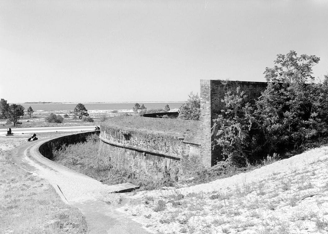 Historic Photo : Bateria de San Antonio, San Carlos & Hovey Roads, Pensacola, Escambia County, FL 1 Photograph