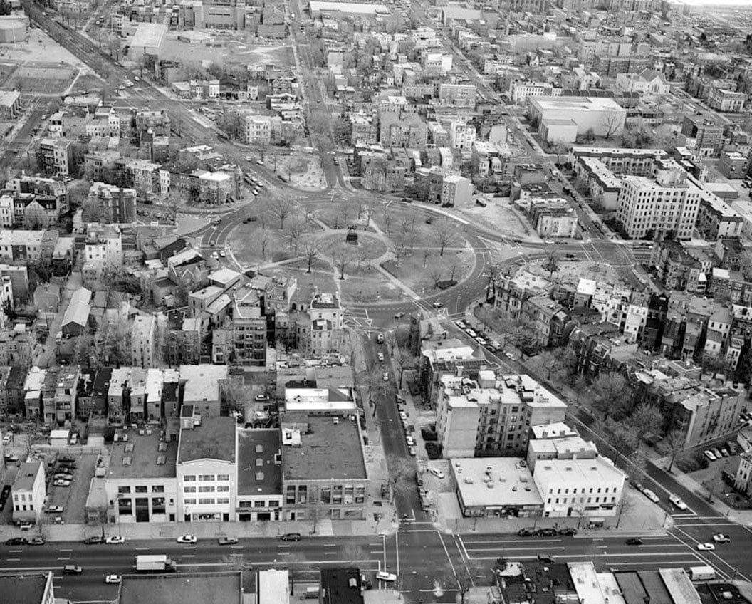 Historic Photo : Logan Circle, Vermont Avenue, Rhode Island Avenue, & Thirteenth Street, Washington, District of Columbia, DC 4 Photograph