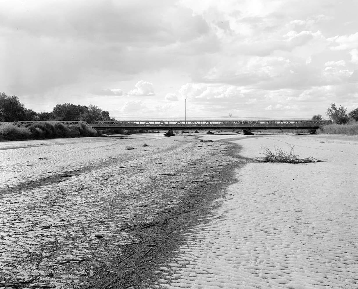 Historic Photo : Holbrook Bridge, Spanning Little Colorado River at AZ 77, Holbrook, Navajo County, AZ 6 Photograph