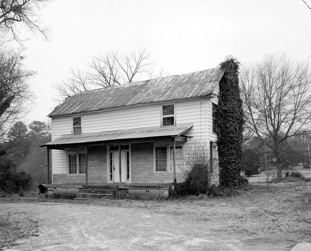 Historic Photo : Landers-Cain House, 915 Pleasant Hill Road, Lawrenceville, Gwinnett County, GA 5 Photograph