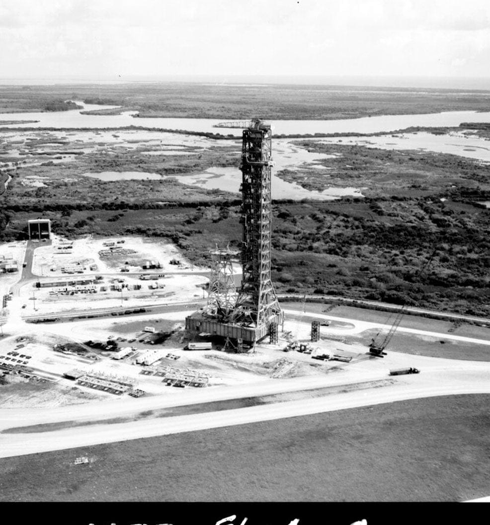 Historic Photo : Mobile Launcher One, Kennedy Space Center, Titusville, Brevard County, FL 6 Photograph