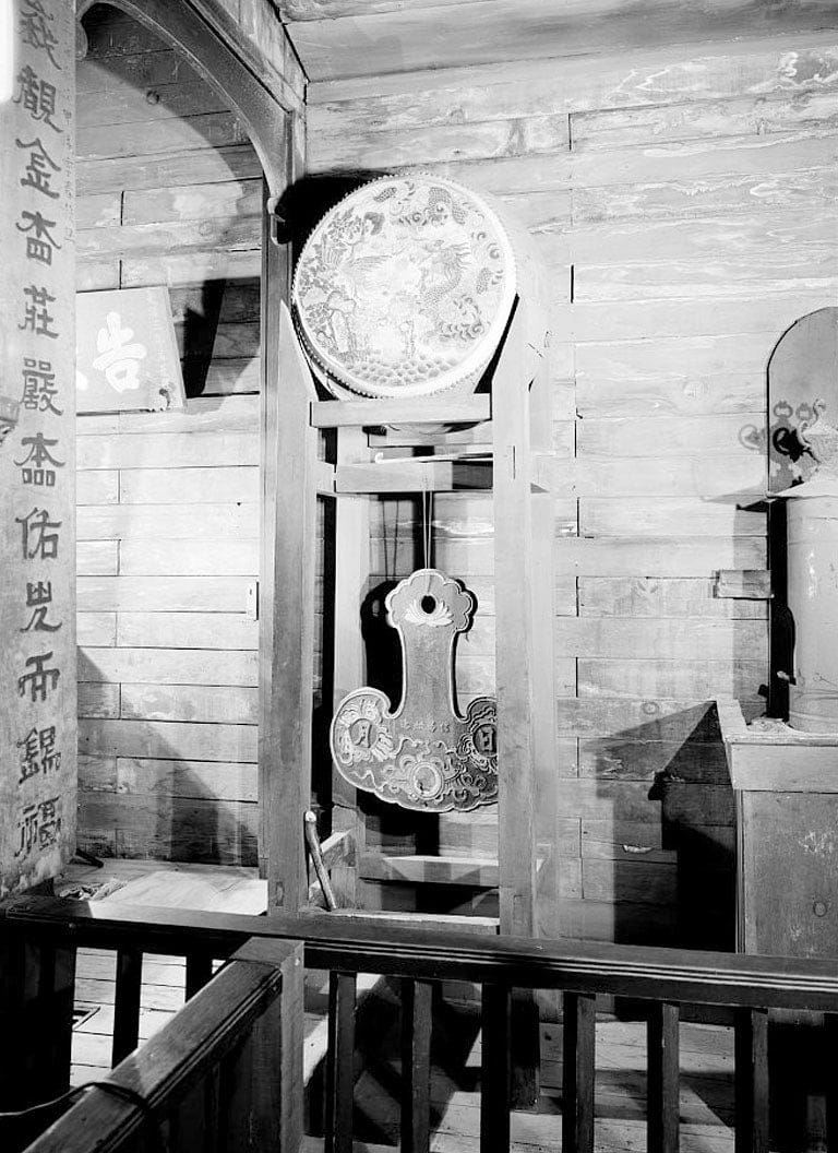 Historic Photo : Weaverville Joss House, Oregon Street, Weaverville, Trinity County, CA 18 Photograph