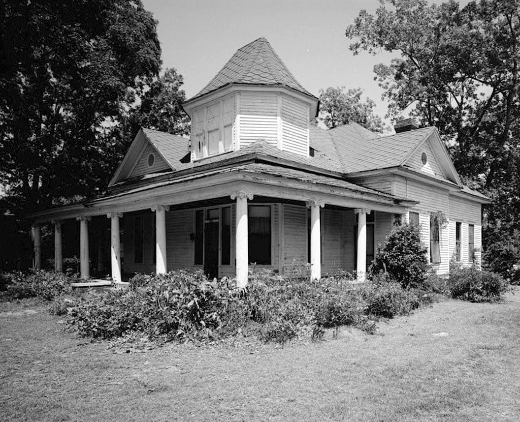Historic Photo : Riddle-Jackson House, 608 Jackson Street, Vidalia, Toombs County, GA 5 Photograph