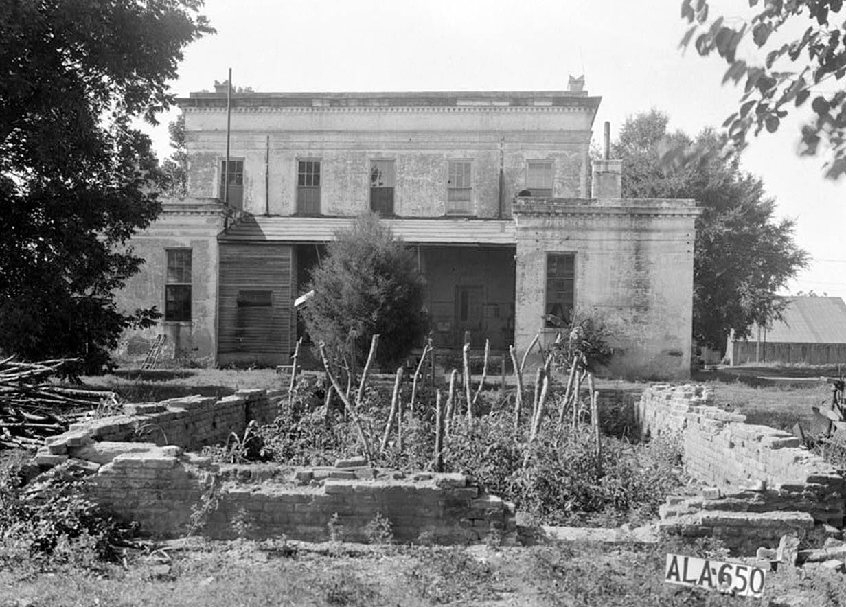 Historic Photo : Stone-Young-Baggett House, County Road 54 (Old Selma Road), Montgomery, Montgomery County, AL 3 Photograph