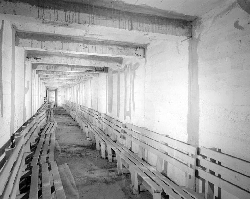 Historic Photo : U.S. Naval Base, Pearl Harbor, Fallout Shelter, Kuakua Avenue near Berth S-19, Pearl City, Honolulu County, HI 2 Photograph
